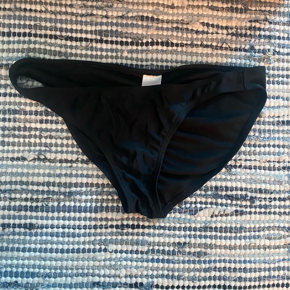 Bikini Bottoms. Black. Large. Xhilaration. Worn once. Like new.